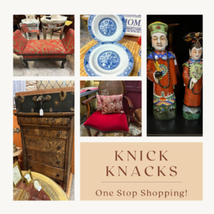 Assortment of items at Knick Knacks